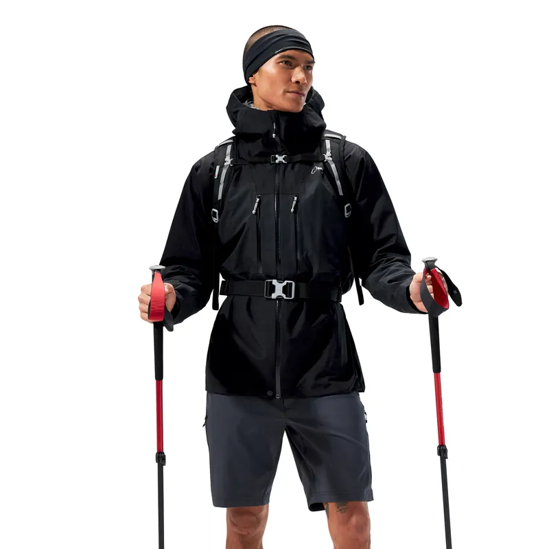 Berghaus Ridgemaster 3L Shell GTX Jacket Mens in Black/Black-5